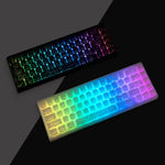 XVX M67 JadeStone – teclado mecánico inalámbrico 65% tri-modo, Gasket y RGB