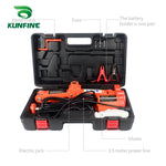 KUNFINE 12 V 120 W 5-Ton Portable Electric Car Jack