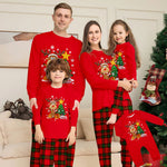 Printed Family Christmas Pajamas – Adults, Kids & Baby