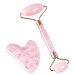Natural Jade Roller & Gua Sha Set – Facial Massage Kit
