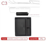 Organizadores de consola para Tesla Model 3 Highland 2025 – cajas, portavasos y bandejas