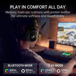 OneOdio EKSA MaKo BT – Low-Latency 20 ms Wireless Gaming Headset