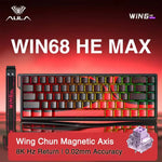 AULA WIN60/WIN68 HE – Magnetic Gaming Keyboard with Rapid Trigger, RGB & 8K