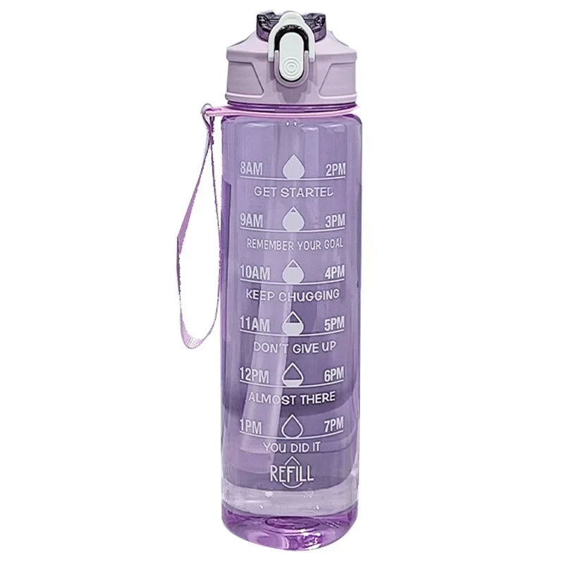 Botella deportiva de gran capacidad 750–900 ml – portátil y antifugas