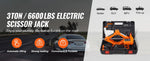 SucceBuy – gato tijera eléctrico 12 V de 3 toneladas con opción de llave de impacto