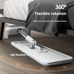 38 cm 360° Flat Spin Mop with Folding Bucket