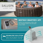 SaluSpa Bali AirJet – Smart Inflatable Hot Tub for 5–7 People