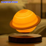 Lámpara planetaria levitante con control táctil – Saturno, Luna, galaxia y globo