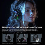 OneOdio EKSA MaKo BT – Low-Latency 20 ms Wireless Gaming Headset
