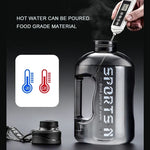 Botella deportiva de gran capacidad 1.7/2.7 L – gimnasio y viaje