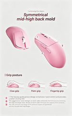 SCYROX V6s/V8s – mouse gamer inalámbrico ultraligero Dual 8K tri-modo