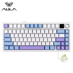 AULA F75 MAX – 75% Tri-Mode Mechanical Keyboard with TFT, RGB & Hot-Swap