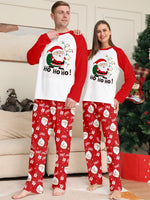 Pijamas familiares navideños con Santa – set de 2 piezas