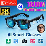 OnePlus – gafas inteligentes AI con cámara, Bluetooth y traducción