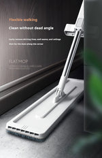 38 cm 360° Flat Spin Mop with Folding Bucket