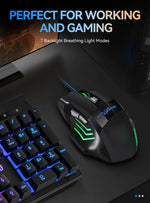 7D RGB Wired Gaming Mouse – Ergonomic Design for PC & Laptop