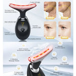 Dispositivo portátil para rostro y cuello – masaje vibratorio para cuidado facial