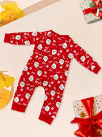 Pijamas familiares navideños con Santa – set de 2 piezas