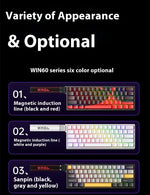 AULA WIN60/WIN68 HE – Magnetic Gaming Keyboard with Rapid Trigger, RGB & 8K