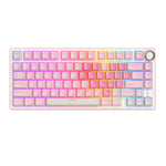 RK Royal Kludge R75 – 81-Key Gasket Mechanical Keyboard, RGB & Hot-Swap