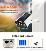 Cámara de seguridad solar 4G LTE 1080P – visión nocturna, batería y alarma PIR