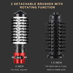 3-in-1 Rotating Hair Dryer Brush – Automatic Curler & Hot Air