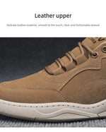 Mocasines casuales de cuero genuino para hombre – hechos a mano