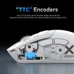 ATTACK SHARK R1 – 55 g Tri-Mode Wireless Gaming Mouse with 18K DPI
