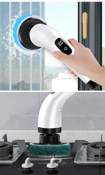Cepillo eléctrico de limpieza 7 en 1 – cocina, baño y hogar