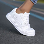 Tenis minimalistas blancos unisex – suela antideslizante