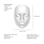 Rechargeable 7-Color LED Facial Mask