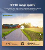 SHIWOJIA 8MP – cámara solar 4G/WiFi PTZ 360°, zoom 36X y batería 20,000 mAh