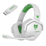 NUBWO G06 – audífonos gamer inalámbricos 2.4 GHz + Bluetooth 5.3 con micrófono