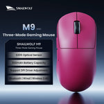 SMAILWOLF M9 – Wireless Tri-Mode PAW3311 Gaming Mouse with Magnetic Charging