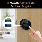 Viladepot – cerradura inteligente interior con huella, contraseña, app y energía Type-C