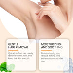 Crema depilatoria con centella asiática – cuidado corporal