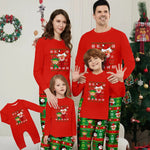Printed Family Christmas Pajamas – Adults, Kids & Baby