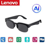 Lenovo – gafas inteligentes AI con Bluetooth, llamadas, música y control táctil