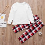 Pijamas familiares navideños con renos – incluye mascota