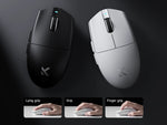 MCHOSE G3 V2 – mouse gamer inalámbrico PAW3395 tri-modo con batería de 800 mAh