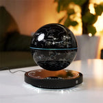 Lámpara planetaria levitante con control táctil – Saturno, Luna, galaxia y globo