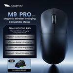 SMAILWOLF M9 – Wireless Tri-Mode PAW3311 Gaming Mouse with Magnetic Charging