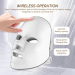 Rechargeable 7-Color LED Facial Mask