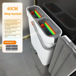 JOYBOS – mopa giratoria 360° con cubeta y paños de microfibra