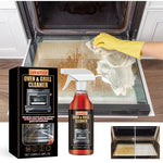 Oven Grill Cleaner Spray 100ml Heavy Duty Degreaser Fast Acting Foam Cleaner For Grill Rack Oven Surface Kitchen Stubborn Stains
