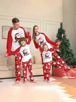 Pijamas familiares navideños con Santa – set de 2 piezas