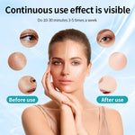 Máscara LED 7 colores con cuello – terapia de luz para cuidado facial
