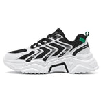 Tenis deportivos de malla para hombre – suela gruesa y transpirables