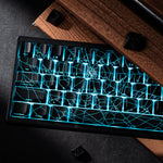 XVX M67 JadeStone – teclado mecánico inalámbrico 65% tri-modo, Gasket y RGB