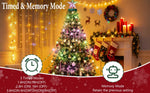 410 LED Christmas Tree Lights – 11 Modes, Timer & Remote